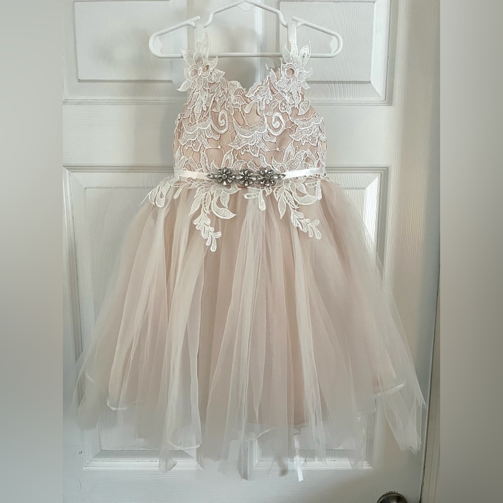 5T Flower Girl Dress Outfit